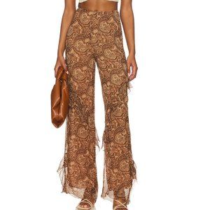 Camila Coelho Ruffle pants and top set - Both size small